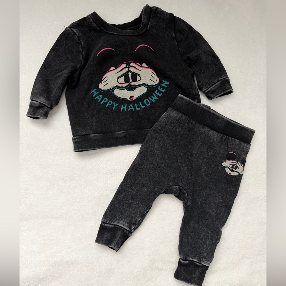 Disney Halloween Sweatshirt and Pants Set